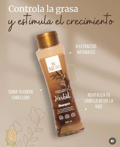 Elixir Raíz Viva - Kit Anti Grasa Y Crecimiento